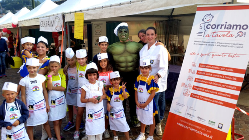 Corriamo a Tavola: sport e laboratori di cucina alla Festa dei Cuochi